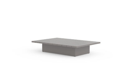 S2 Aluminum Small Rect Coffee Table