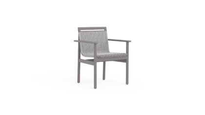 Montauk Arm Dining Chair Aluminum