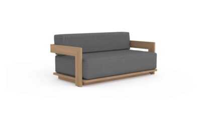 S2 Teak 2 Seat Sofa 62&#8243;