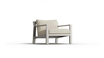 Crosby Lounge Chair Aluminum