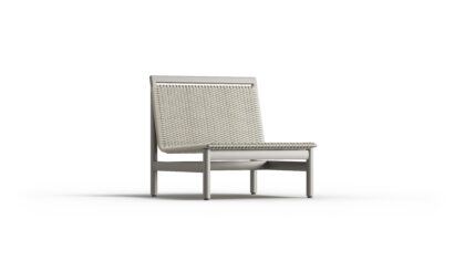 Montauk Lounge Chair Armless Aluminum