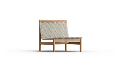 Montauk Lounge Chair Armless Teak