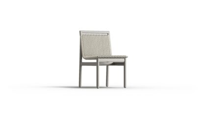 Montauk Dining Side Chair Aluminum