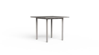 Taos Dining Table SQ Aluminum 36″